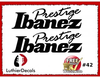 Ibanez Prestige Guitar Decal #42